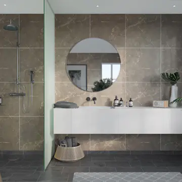 Baderomspanel Fibo Brown Marble 2278-M6060S
