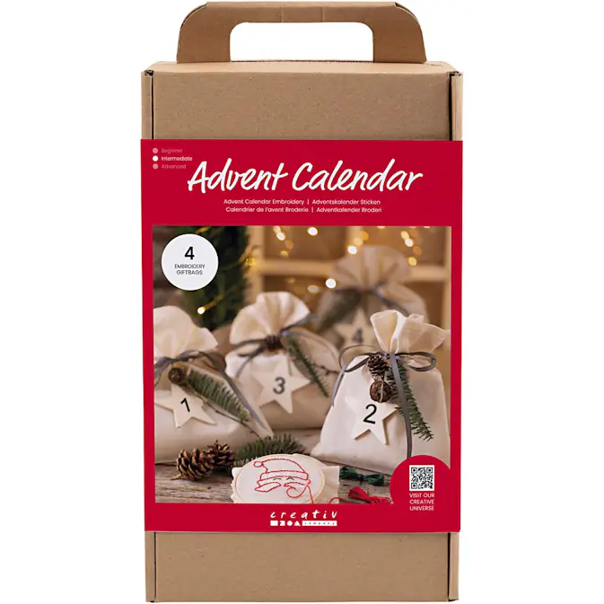 Adventskalender Creativ Company Broderi
