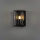 Vegglampe Gnosjö Konstsmide Brindisi Mini Sort/Klar