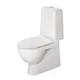Toalettstol Duravit Durastyle Rimless 010701 med Mjukstängande Hårdsits