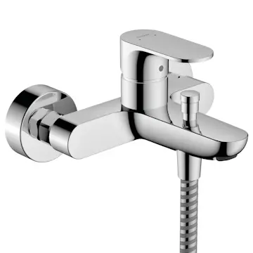 Dusj- og Badekarbatteri Hansgrohe Rebris S 1-grep 150 cc