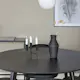 Spisegruppe Venture Home Disa Rund med 4 Valentina Stoler Lær