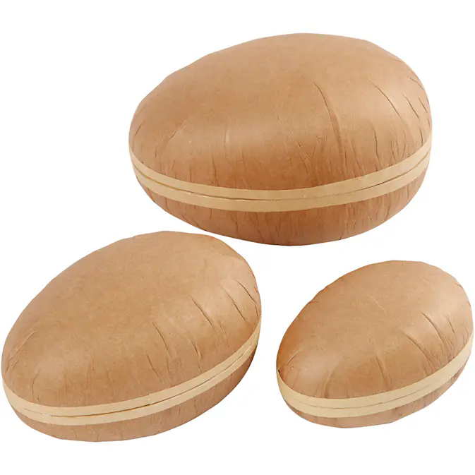 Todelte egg Creativ Company 3 stk/1 pk
