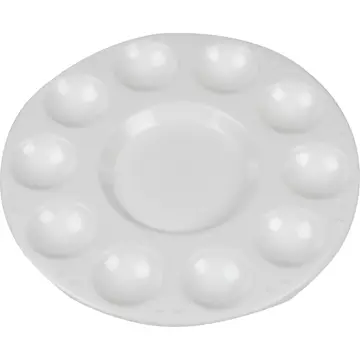 Palett Creativ Company Hvit D17 cm 10 St/1 Pk