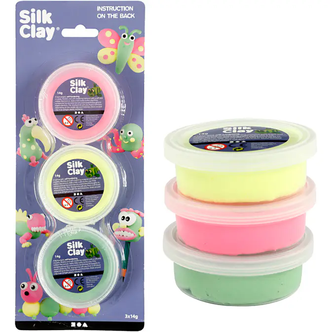 Silk Clay Creativ Company 3x14 g/1 Pk
