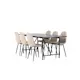Spisegruppe Venture Home Astrid med 6 Polar Stoler