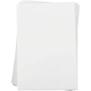Krympeplast Creativ Company 20x30 cm Matt hvit 100 ark/1 Pk