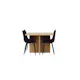 Spisegruppe Venture Home Leo med 4 Polar Stoler