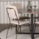 Spisegruppe Venture Home Durango Ø120 cm med 4 stk Seda Stoler