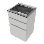 Vaskebenk Nordic Tech NTB5 Benkeskap for Vaskerom med Skuffer & Blandebatterihull