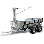 Skog- og tømmervogn ATV Metalcraft