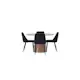 Spisegruppe Venture Home Lanzo med 4 Night Stoler