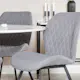 Spisegruppe Venture Home Roxanna med 4 Geneva Stoler Rundt
