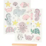 Rub-on-Merkelapper Creativ Company Havet