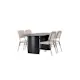 Spisegruppe Venture Home Isolde med 4 stk Seda Stoler