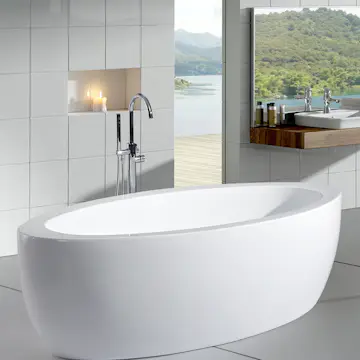 Badekar Bathlife Bekväm Frittstående