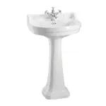 Servant Burlington Edwardian Rundt med Piedestal 560 mm