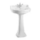 Servant Burlington Edwardian Rundt med Piedestal 560 mm
