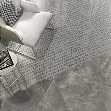 Klinker Fioranese Marmorea Grigio Grå Imperiale L/R 60x60 cm