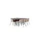 Spisegruppe furniture/fashion Stone med 6 Berit Stoler
