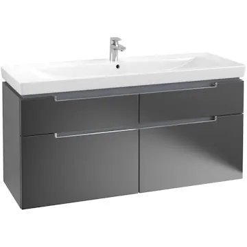 Tvättställsskåp Villeroy & Boch Subway 2.0 med 4 Lådor för Skåpstvättställ