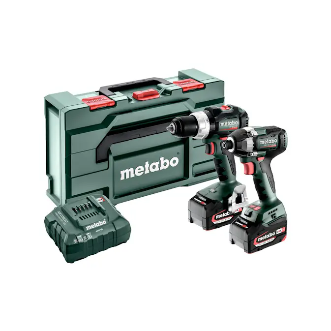 Combosett Metabo 18V SB LT BL + SSDLT 200 BL 2X5,2AH MB