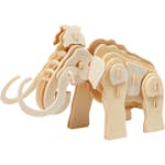 Konstruksjonsfigur Creativ Company 3D Mammut Str 19x8,5x11 cm 1 stk