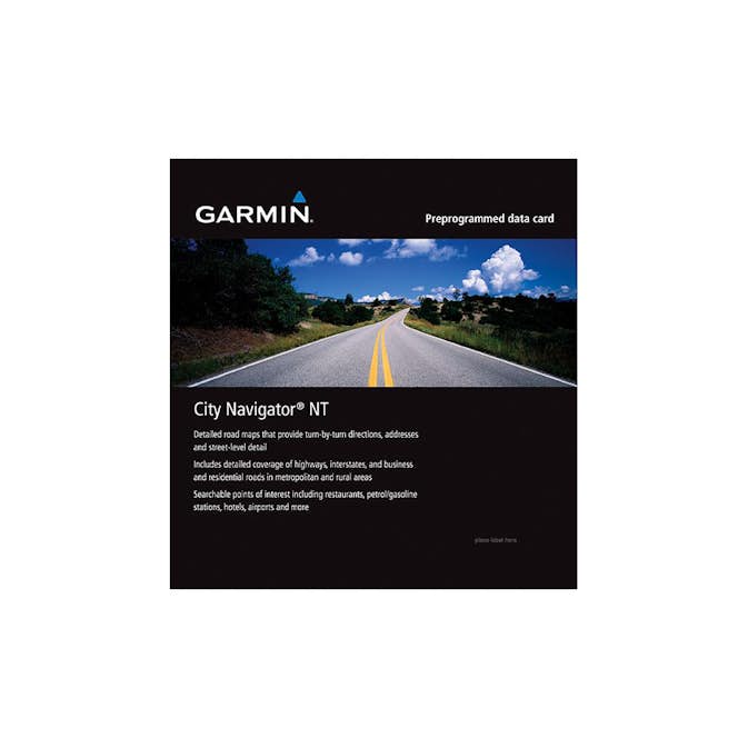 Veikart Garmin City Navigator Nord- og Sydamerika