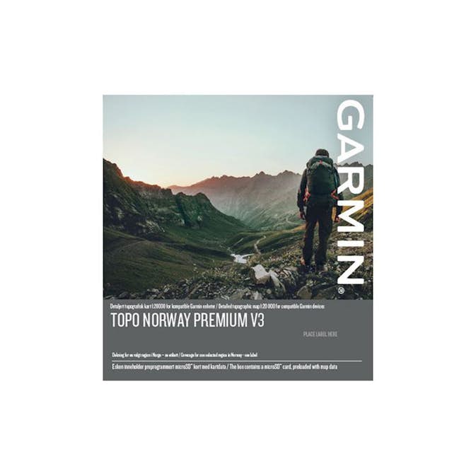 Topografiske Kart Garmin TOPO Europa
