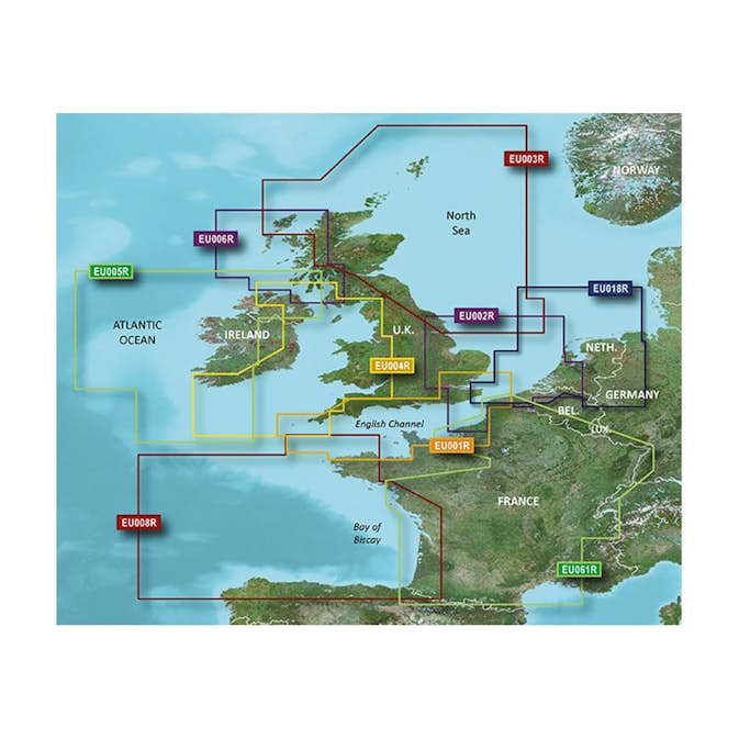Sjøkart Garmin BlueChart g3 Europa