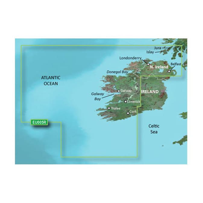 Sjøkart Garmin BlueChart g3 Europa