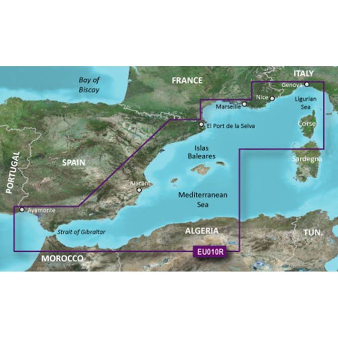 Sjøkart Garmin BlueChart g3 Europa