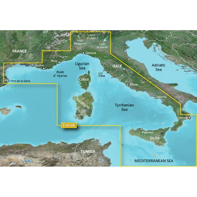Sjøkart Garmin BlueChart g3 Europa