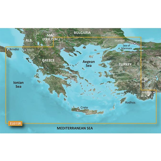 Sjøkart Garmin BlueChart g3 Europa