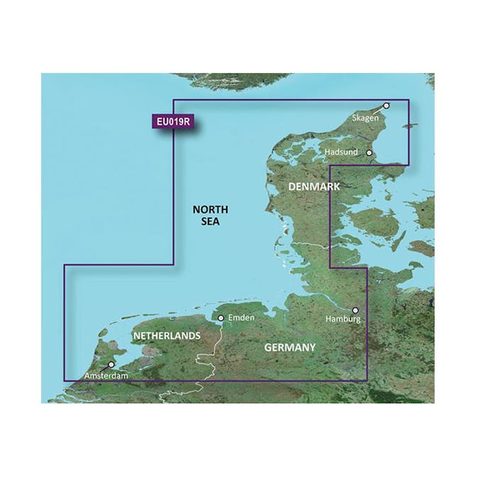 Sjøkart Garmin BlueChart g3 Europa