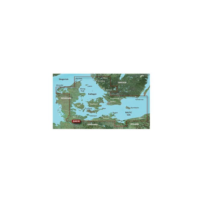 Sjøkart Garmin BlueChart g3 Europa