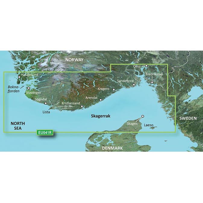 Sjøkart Garmin BlueChart g3 Europa