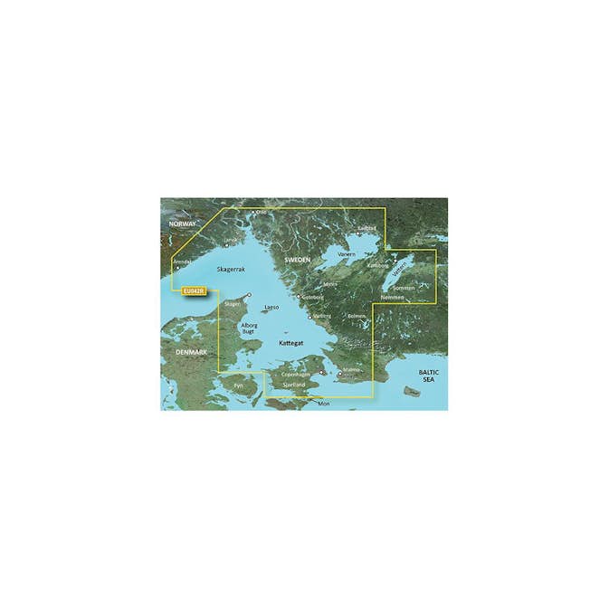 Sjøkart Garmin BlueChart g3 Europa
