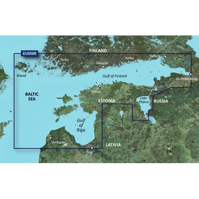 Sjøkart Garmin BlueChart g3 Europa