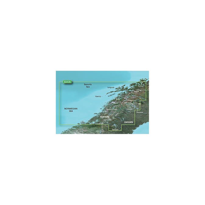 Sjøkart Garmin BlueChart g3 Europa