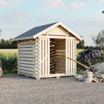 Vedskjul Luoman Lillevilla Tahko 4 m2