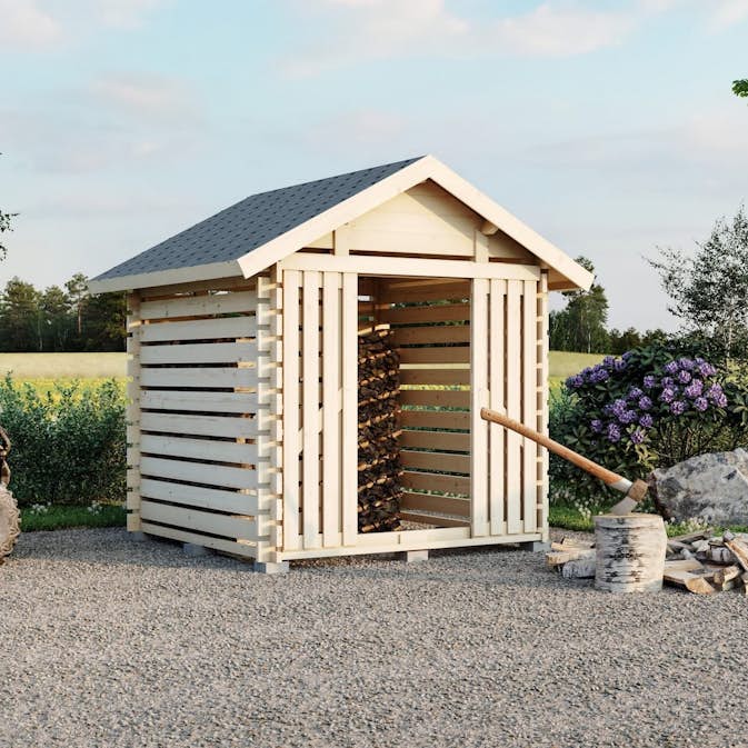 Vedskjul Luoman Lillevilla Tahko 4 m2