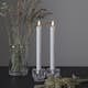 Antikklys Star Trading Flamme Lang LED 2-pk