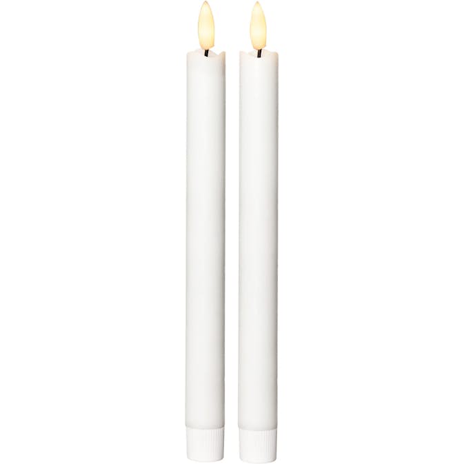 Antikklys Star Trading Flamme Lang LED 2-pk