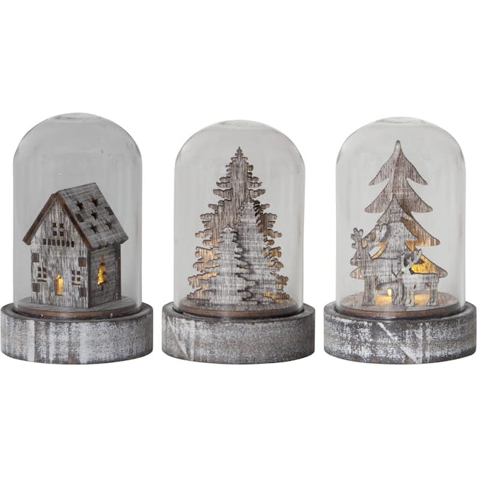 Juledekorasjon Star Trading Kuppel 3-pk