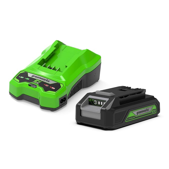 Batterikit Greenworks GSK25B2 24V 2Ah