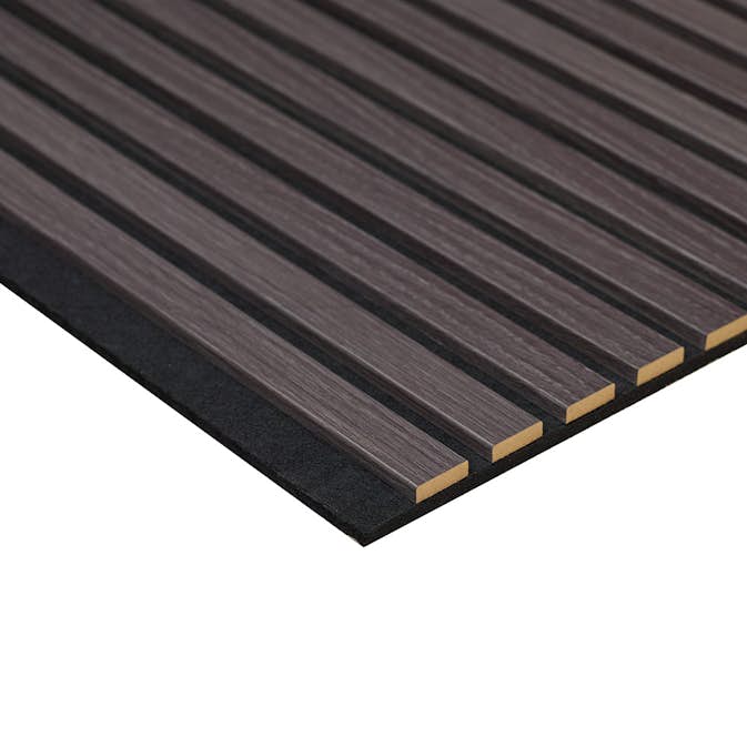Akustikkpanel Lundbergs Harmoni Sort Filt 2590x615x20 mm