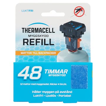 Myggbeskyttelse Thermacell BackPker Påfyll 48 h