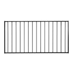 Port Skotte Garden Dubbel Klassisk 360X90 cm Sort