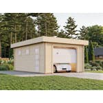 Garasje Palmako Rasmus 19 m2 med Leddport